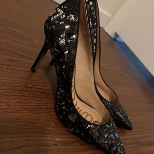Sam Edelman sequins heel.